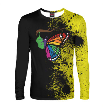 Лонгслив Rainbow Butterfly Emerging