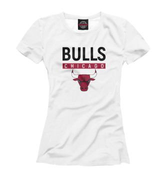 Женская Футболка Chicago Bulls