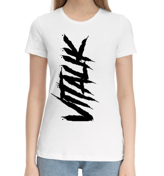 Женская Хлопковая футболка Vitalik