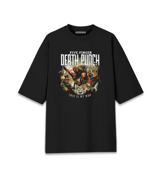 Хлопковая футболка оверсайз Five Finger Death Punch