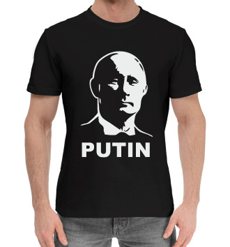 Хлопковая футболка Putin