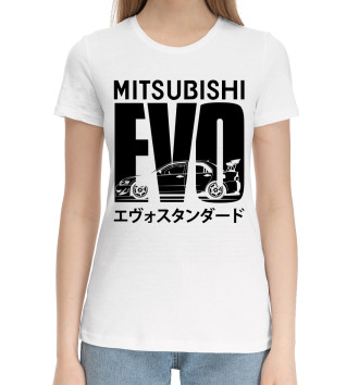Женская Хлопковая футболка EVO
