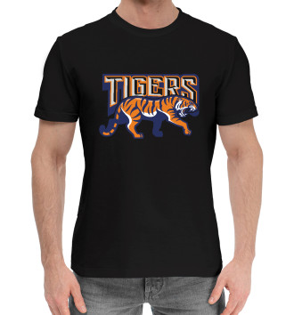 Мужская Хлопковая футболка Tigers