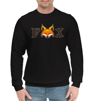 Мужской Хлопковый свитшот Fox