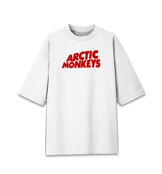 Женская Хлопковая футболка оверсайз Arctic Monkeys