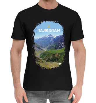 Мужская Хлопковая футболка Tajikistan