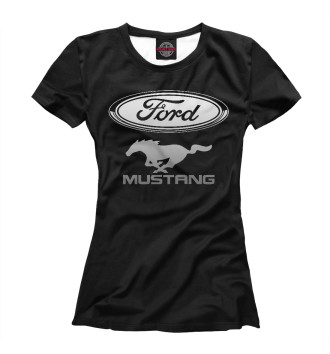 Женская Футболка Ford Mustang