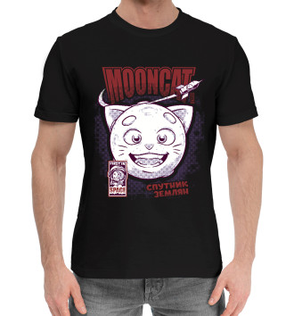 Хлопковая футболка MoonCat