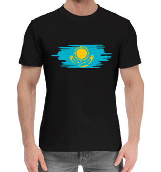 Хлопковая футболка Казахстан