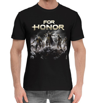 Мужская Хлопковая футболка For honor