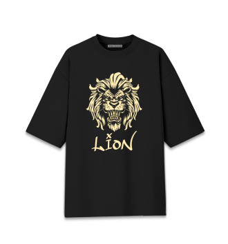 Хлопковая футболка оверсайз Lion#2