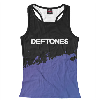 Женская Борцовка Deftones Purple Grunge