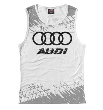 Майка для девочек Audi Speed Tires Logo