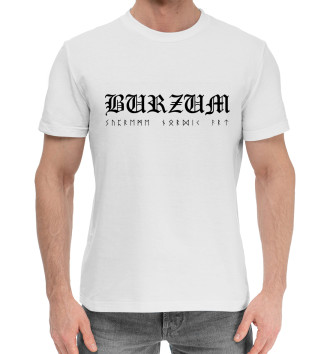 Мужская Хлопковая футболка Burzum