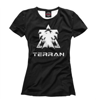 Женская Футболка StarCraft II Terran