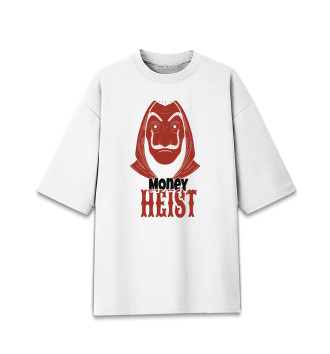 Хлопковая футболка оверсайз Money Heist