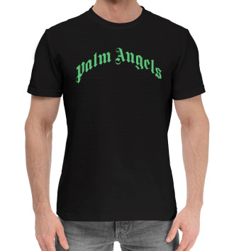 Хлопковая футболка Palm Angels