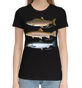 Хлопковая футболка Рыбалка