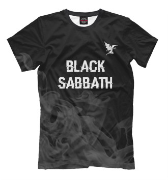 Футболка для мальчиков Black Sabbath Glitch Black