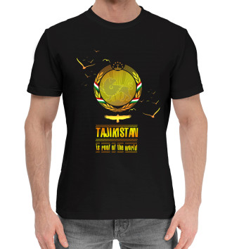 Хлопковая футболка Таджикистан крыша мира
