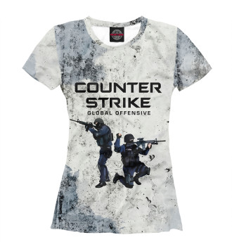 Женская Футболка Counter-Strike