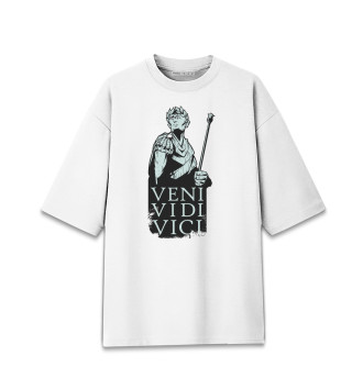 Женская Хлопковая футболка оверсайз Veni Vidi Vici
