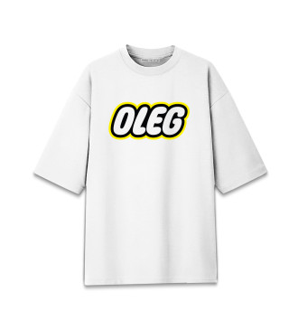 Хлопковая футболка оверсайз Oleg
