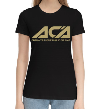 Женская Хлопковая футболка ACA