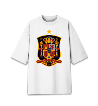 Женская Хлопковая футболка оверсайз Сборная Испании