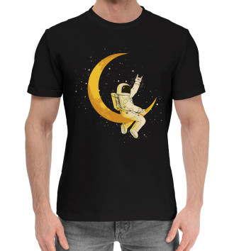 Хлопковая футболка Лунный наездник