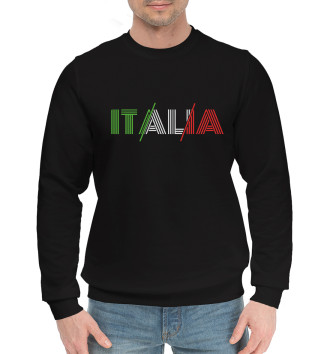Мужской Хлопковый свитшот Italia