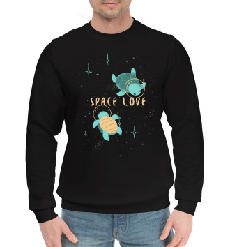 Хлопковый свитшот Space love