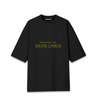 Хлопковая футболка оверсайз Directed by David Lynch