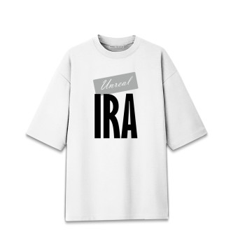 Хлопковая футболка оверсайз Ira
