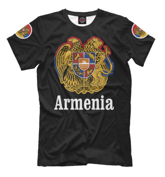 Мужская Футболка Герб Армении