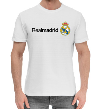 Мужская Хлопковая футболка Real Madrid