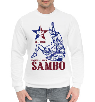 Мужской Хлопковый свитшот Sambo